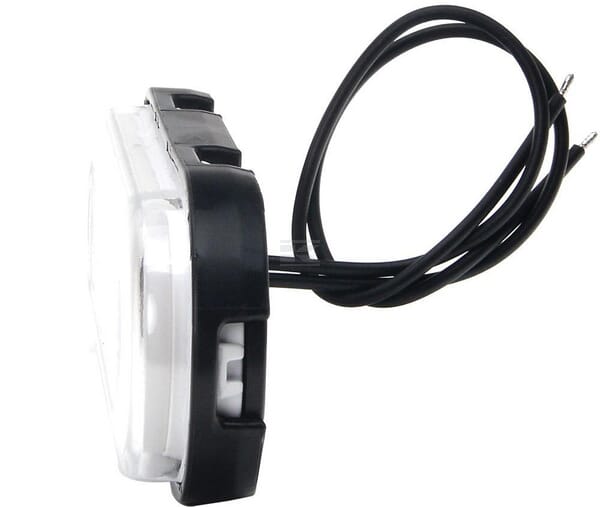 LED-Markierungsleuchte, rechteckig, 12-24 V, 124x49x20mm, Kramp