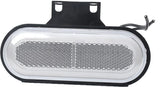 LED-Markierungsleuchte, rechteckig, 12-24 V, 124x49x20mm, Kramp