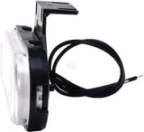 LED-Markierungsleuchte, rechteckig, 12-24 V, 124x49x20mm, Kramp