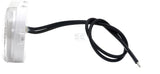 LED-Markierungsleuchte, rechteckig, 12-24 V, 124x49x20mm, Kramp