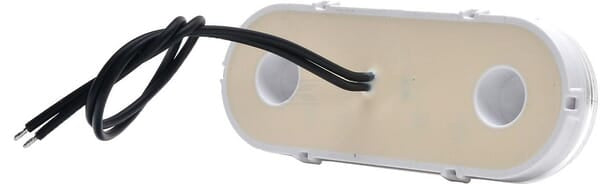 LED-Markierungsleuchte, rechteckig, 12-24 V, 124x49x20mm, Kramp