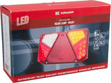 Rücklicht multifunktional Rechteck rechts LED 12-24V KRAMP
