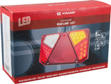 Rücklicht multifunktional Rechteck links LED 12-24V KRAMP