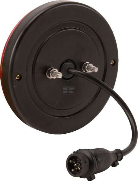 Rücklicht multifunktional rund 5 pins LED 12-24V KRAMP