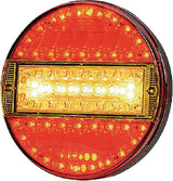 Rücklicht multifunktional rund 7 pins LED 12-24V KRAMP