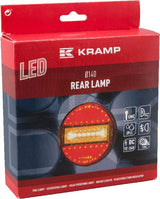 Rücklicht multifunktional rund 7 pins LED 12-24V KRAMP