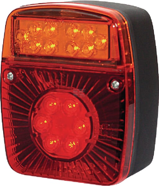 Rücklicht multifunktional quadratisch LED 12-24V KRAMP