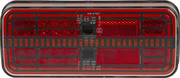 Rücklicht multifunktional Rechteck LED 12-24V KRAMP