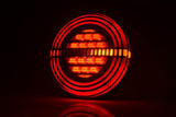 Multifunktions-Rücklicht-LED, rund, 12V (integrierter Widerstand), Ø 142 mm, Kramp