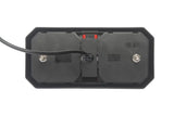 Multifunktions-Rücklicht LED, 12-24V, 209x100x30mm, 1,5m Kabel, orange/rot, Kramp