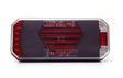 Multifunktions-Rücklicht LED, links, rot/orange/weiß, 12-24V, 236x104x40,5mm