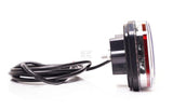 Multifunktions-Rücklicht LED, links, rot/orange/weiß, 12-24V, 236x104x40,5mm