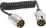 Spiralkabel 12V/7pol. - 1,75m
