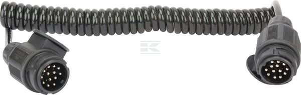 Spiralkabel 12V/13pol. - 3,50m