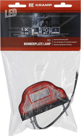 Nummerschildbeleuchtung  rot LED 12-24V KRAMP