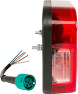 Rückleuchte RH rechteckig, 12/24V, 235x135x52mm, Bajonett 5-polig