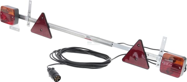 Leuchtplatte 12V 1-1,6m, 7,5m Kabel, 7-poliger Stecker