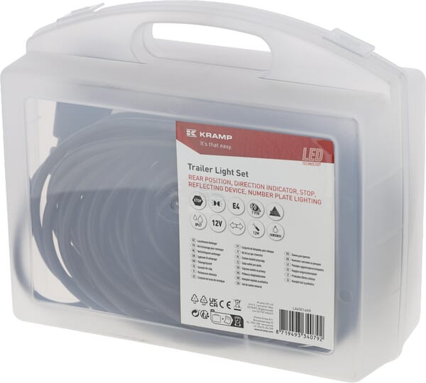 Leuchtenset LED 12V montierbar 12m Kabel