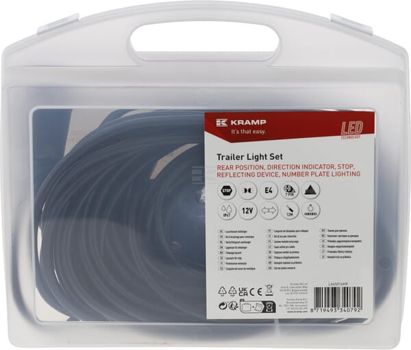 Leuchtenset LED 12V montierbar 12m Kabel