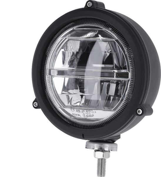 Fahrscheinwerfer-LED, rund, 10-30 V, anschraubbar, Ø 150 mm, Kramp