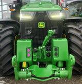 Umrüstsatz DRL-LED für Scheinwerfer, Begrenzungsleuchten, weiß oder gelb, „ AMP “-Stecker, geeignet für John Deere/Valtra