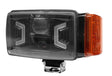 LED-Scheinwerfer, 30/55 W, rechteckig, 10–30 V, 155 x 92 x 82 mm, weiß/orange, H4-Stecker, Fernlicht/Abblendlicht/Blinker