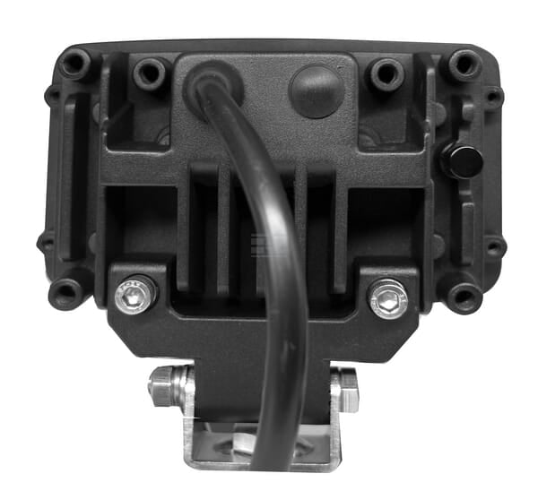 LED-Scheinwerfer, 30/55 W, rechteckig, 10–30 V, 155 x 92 x 82 mm, weiß/orange, H4-Stecker, Fernlicht/Abblendlicht/Blinker