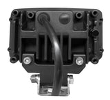 LED-Scheinwerfer, 30/55 W, rechteckig, 10–30 V, 155 x 92 x 82 mm, weiß/orange, H4-Stecker, Fernlicht/Abblendlicht/Blinker