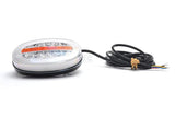 Multifunktions-Frontleuchte LED, oval, mit Verstärker, 12-24V, 136,4x91x40mm