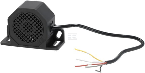 Rückfahralarm Multigeräusch 12-80V (Piepton + weißes Rauschen)