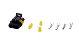 Satz Superseal 3-polige Steckverbinder Buchse