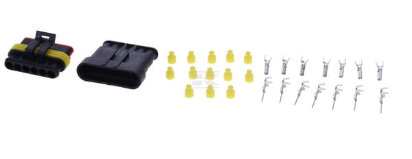 Satz Superseal 6-polige Steckverbinder Stecker + Buchse