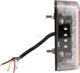 Rücklicht LED, 1W, quadratisch, 12V, 106x35x98mm, 18 LEDs