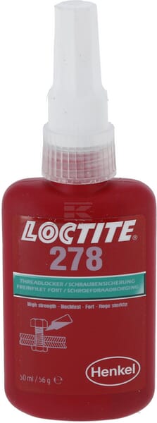 Schraubensicherung 278 50 ml, hochfest, Loctite