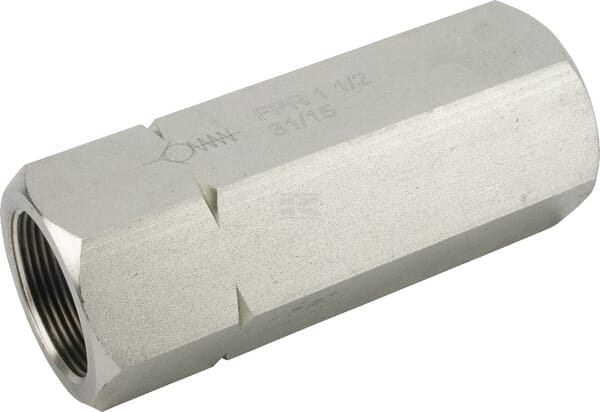 Rückschlagv. G1 1/2"  0,5bar