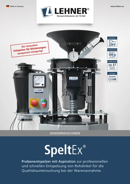 Lehner Lehner SpeltEx® Dinkel-Probenentspelzer
