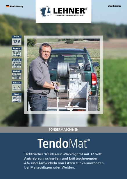 Lehner Lehner TendoMat® 12V Sandstreuer für Reitböden