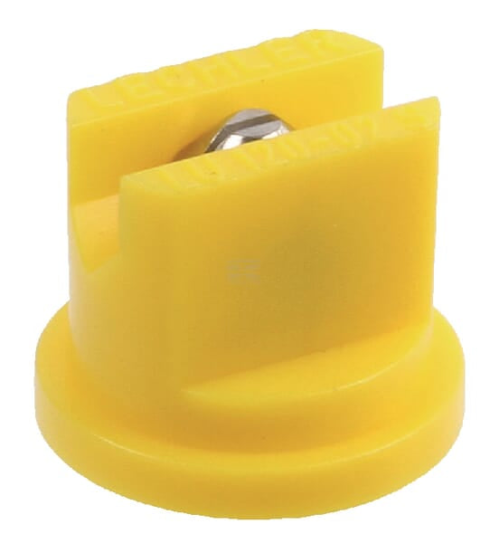 Lechler, Flachstrahldüse, LU, Gelb, 120°, Edelstahl, SW8