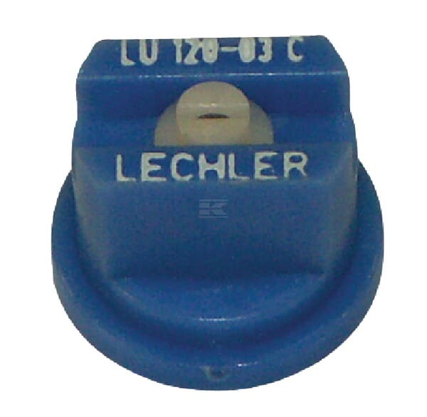 Lechler, Flachstrahldüse, LU, Blau, 120°, Keramik, SW8
