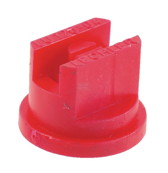 Lechler, Flachstrahldüse, LU, Rot, 120°, Keramik, SW8