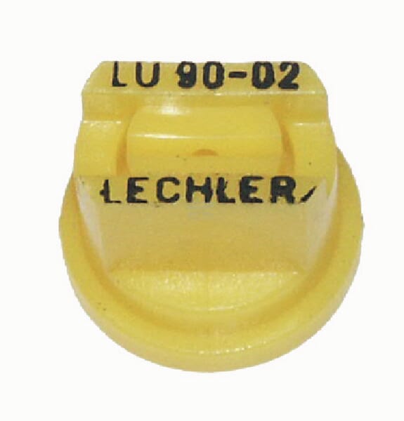 Lechler, Flachstrahldüse, LU, Gelb, 90°, Kunststoff, SW8