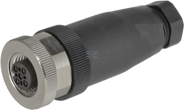 Stecker 4 P. Buchse M12 Code-A