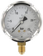 Manometer Ø63 0-25bar ¼" unten