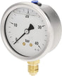 Manometer Ø63 0-40bar ¼" unt