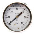 Manometer Ø63 0-60bar ¼" hinte