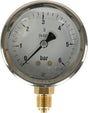 Manometer Ø63 0-6bar ¼" unten