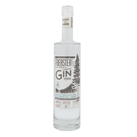 MAENNERHOBBY FOERSTER´s Navy Strength Gin 57,4 % vol
