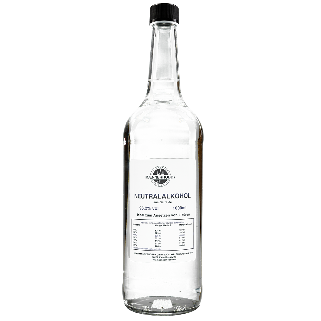 MAENNERHOBBY Neutralalkohol 96 % vol