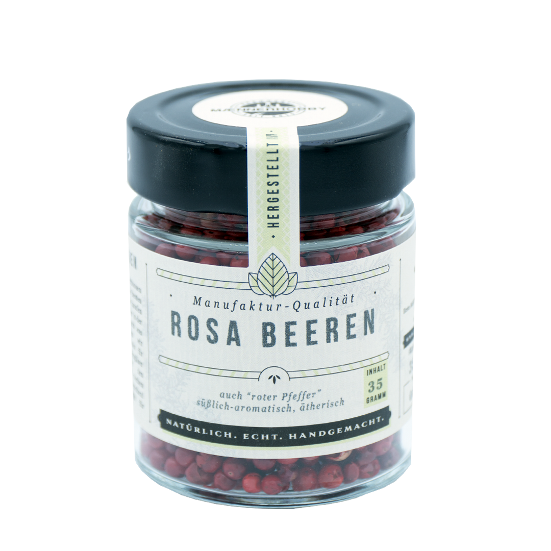 Rosa Beeren fertig