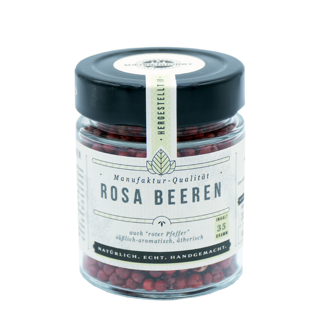 Rosa Beeren fertig